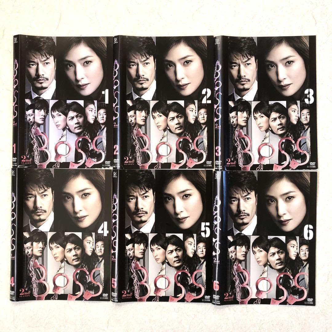 DVD】BOSS ボス 全6巻 2nd SEASON 2期 全6巻 合計12枚